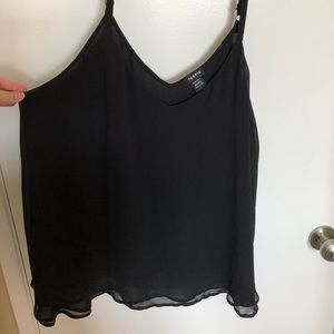 Black Torrid 2 Layer Cami